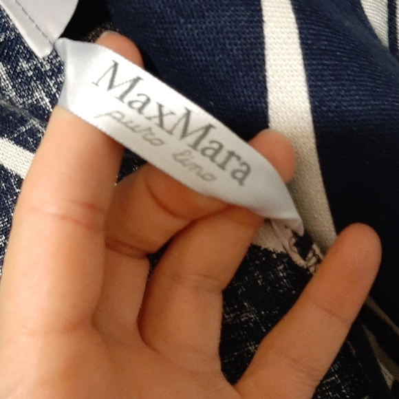 MaxMara %100 Linen one Button Blazer Jacket - Picture 4 of 7